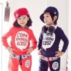 2012秋季新款男女童韩版童装字母印花套装儿童五角星套装秋款